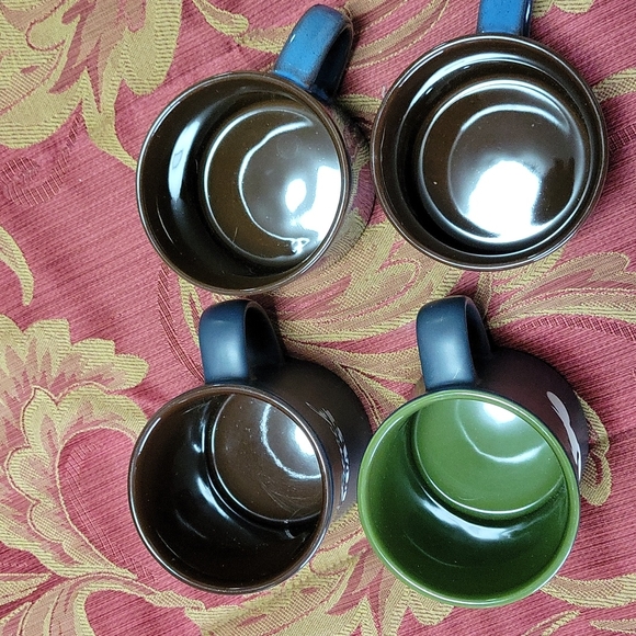 Set Of 4  Rare Antique Starbucks Mugs - Picture 13 of 15